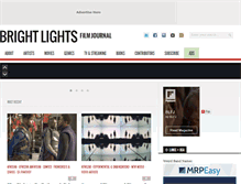 Tablet Screenshot of brightlightsfilm.com